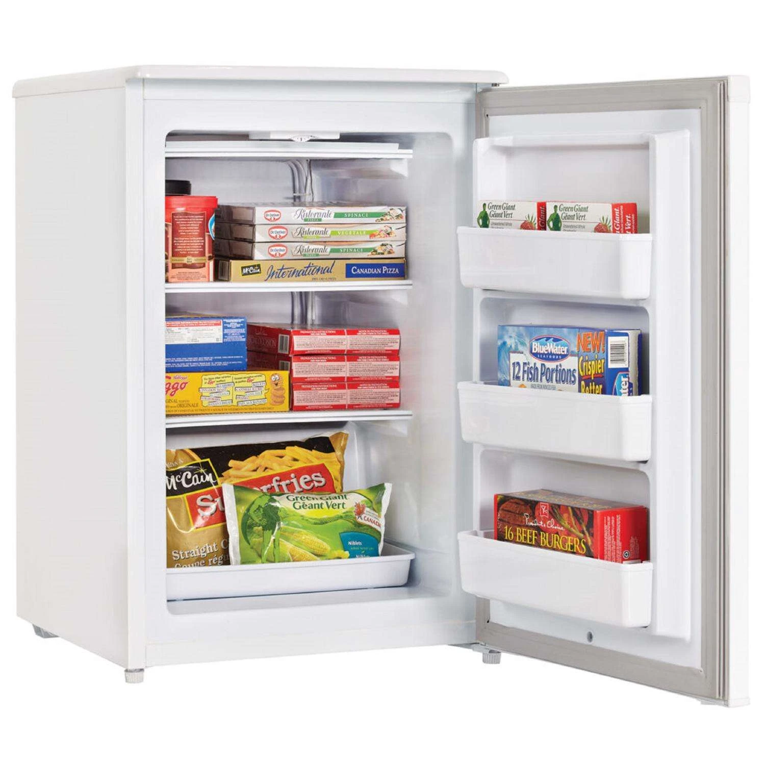 Danby 4.3 Cu Ft White Steel Upright Freezer 130 W 9 Danby 4.3 Cu Ft White Steel Upright Freezer 130 W - Image 7