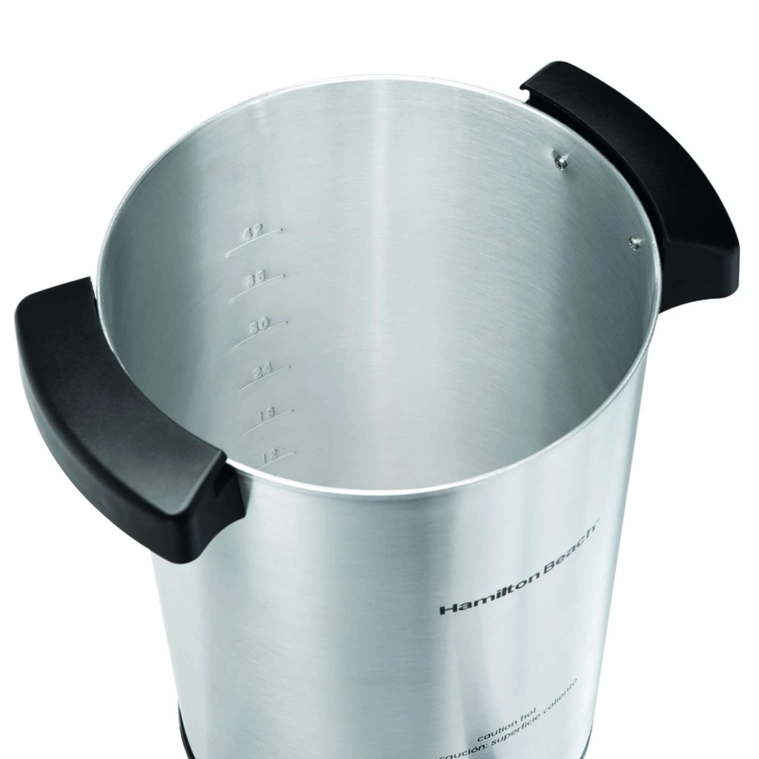 Hamilton Beach 45 Cups Black/Silver Coffee Urn 5 Hamilton Beach 45 Cups Black/Silver Coffee Urn - Image 3
