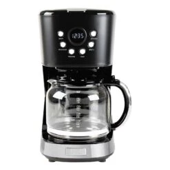 Haden 12 Cups Black Coffee Maker