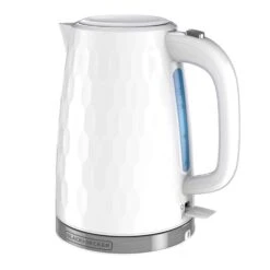 Black & Decker Black+Decker Honeycomb 1.7 L White Electric Kettle