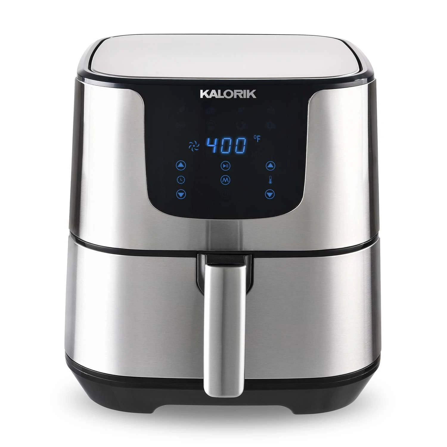 Kalorik Silver 6 Qt Programmable Digital Air Fryer 3 Kalorik Silver 6 Qt Programmable Digital Air Fryer