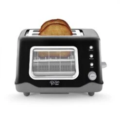 Rise By Dash Metal Black 2 Slot Toaster 7.9 In. H X 12.2 In. W X 9.5 In. D -Black Decker Shop 0b0ca418 45d6 4819 93cb 970efa0af09c