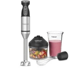 Cuisinart Smart Stick Black/Silver Metal/Plastic Hand Blender 16 Oz 2 Speed