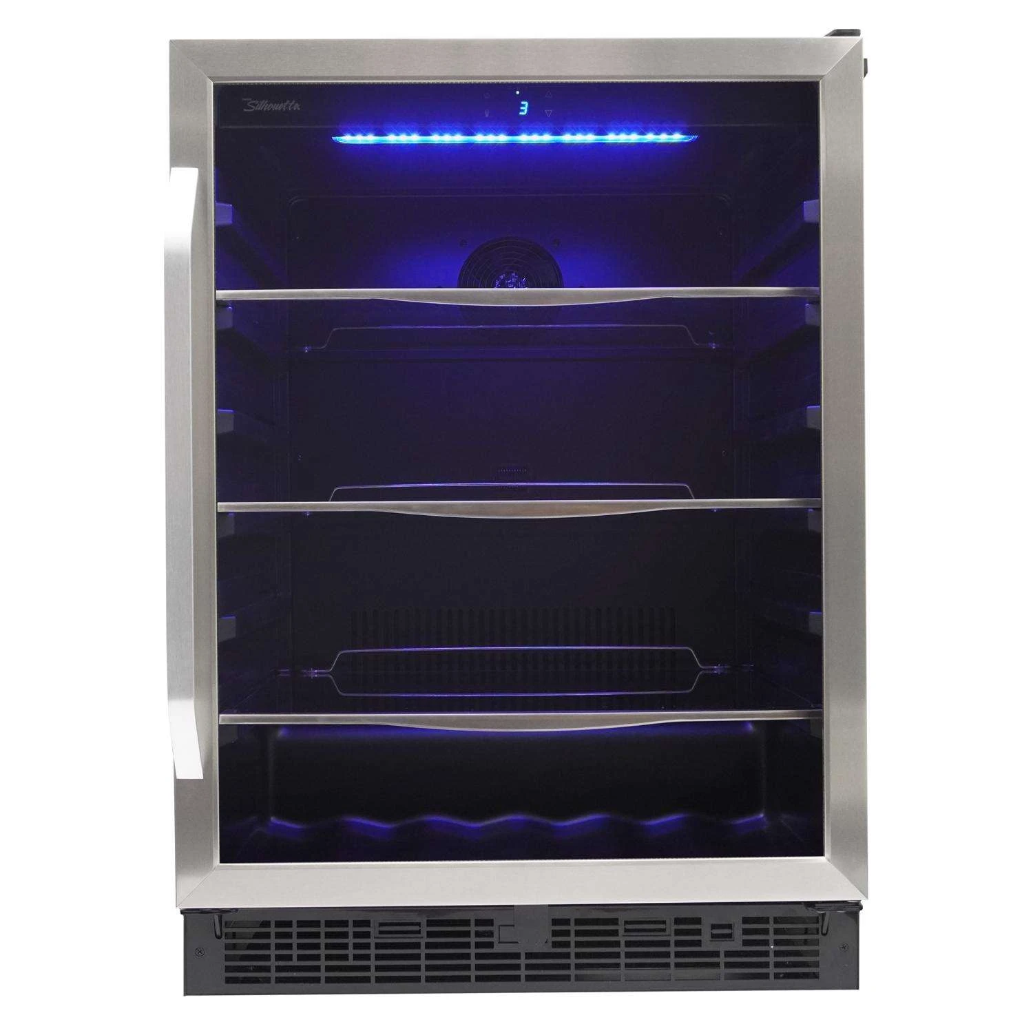 Danby Silhouette 5.7 Ft³ Stainless Steel Beverage Cooler 115 W 4 Danby Silhouette 5.7 Ft³ Stainless Steel Beverage Cooler 115 W - Image 2