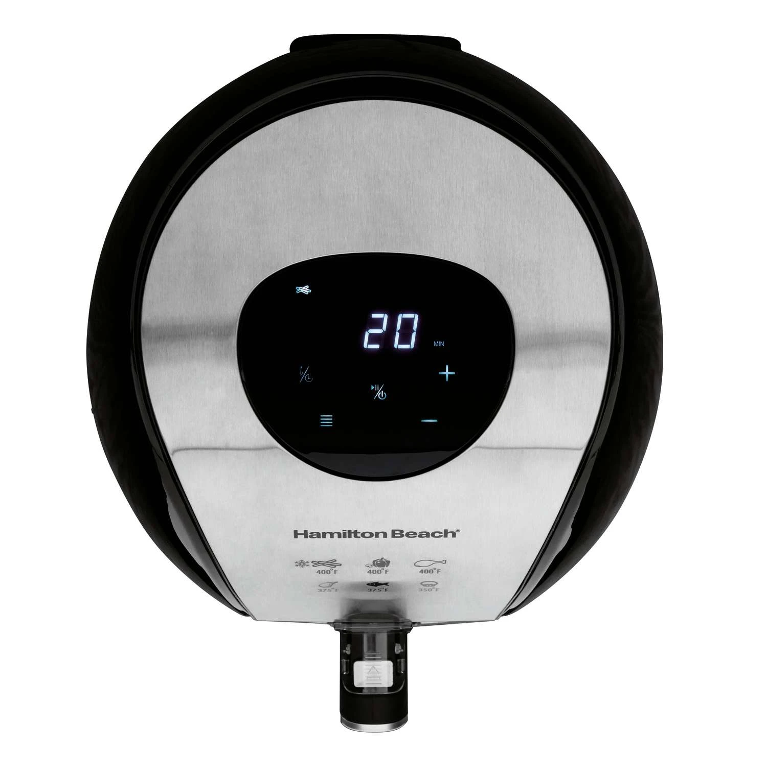 Hamilton Beach Black/Silver 3.4 Qt Programmable Air Fryer 6 Hamilton Beach Black/Silver 3.4 Qt Programmable Air Fryer - Image 4