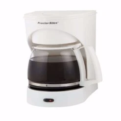 Proctor Silex 12 Cups White Coffee Maker -Black Decker Shop 127c6ae2 c9d5 400f 8452 ed068c456ee7