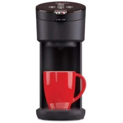 Instant 40 Oz Black Single Serve Coffee Maker