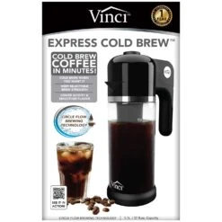 Vinci 1.1 L Black/Clear Cold Brew Coffee Maker -Black Decker Shop 1656837d 575b 4973 b079 9e31484d8331