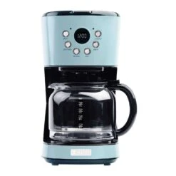 Haden 12 Cups Turquoise Coffee Maker