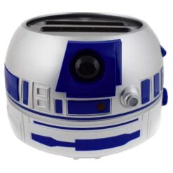 Uncanny Brands Star Wars Plastic White 2 Slot Toaster 7.17 In. H X 10.43 In. W X 10.04 In. D