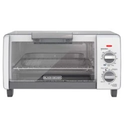 Black & Decker Black+Decker Crisp 'N Bake Stainless Steel Silver 4 Slot Toaster Oven 8 In. H X 15 In. W X 11 In. D