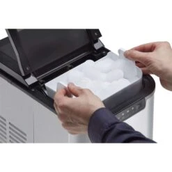 Danby 2 Lb Black/Silver Stainless Steel Ice Maker 120 W -Black Decker Shop 33d1e135 9aef 4cd1 a015 e04dde6e7abd