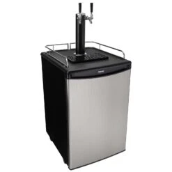Danby 5.4 Ft³ Black/Silver Stainless Steel Double Keg Cooler 115 W -Black Decker Shop 357e6503 aa02 46f9 898d caf592da172d