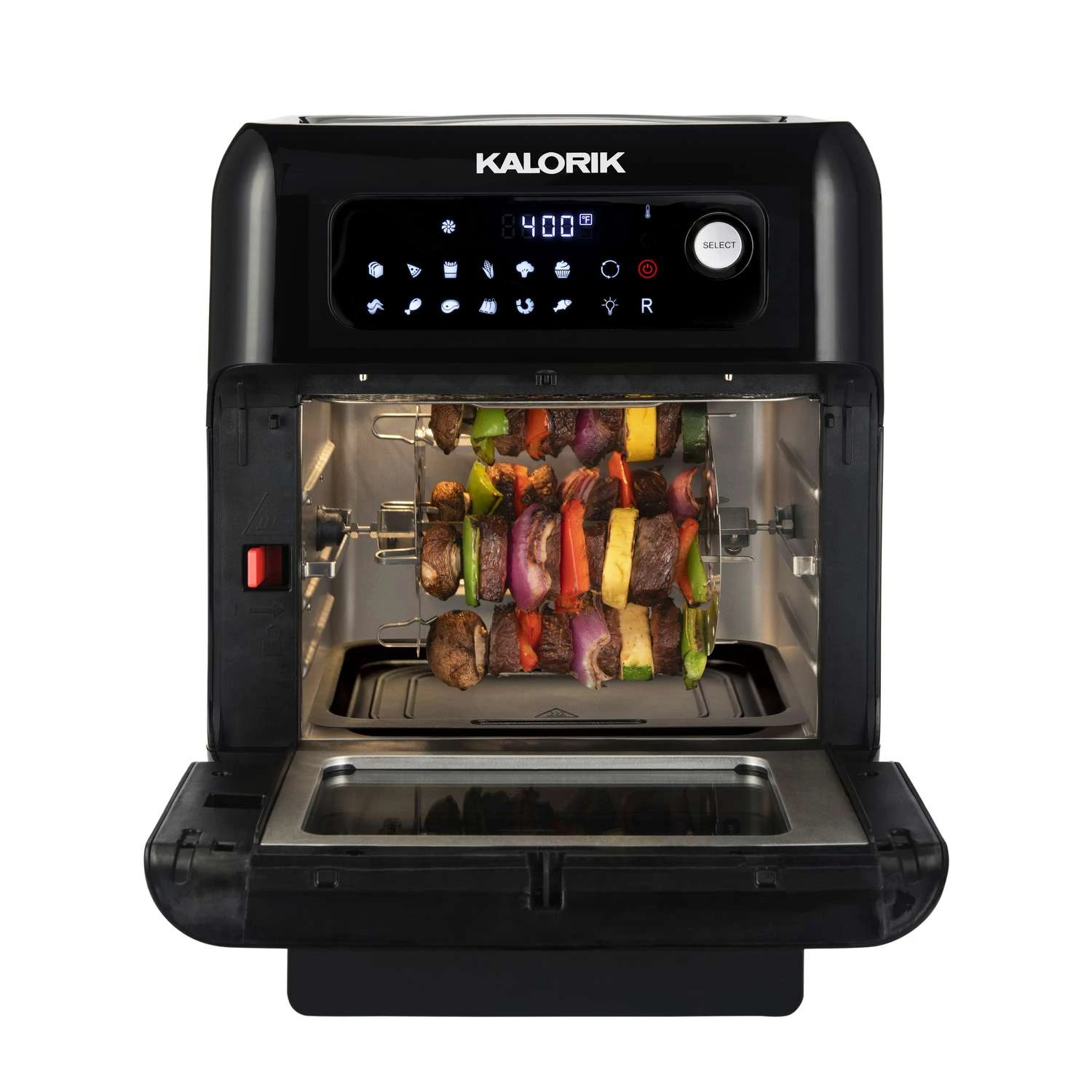 Kalorik Black 10 Qt Programmable Digital Air Fryer 9 Kalorik Black 10 Qt Programmable Digital Air Fryer - Image 7