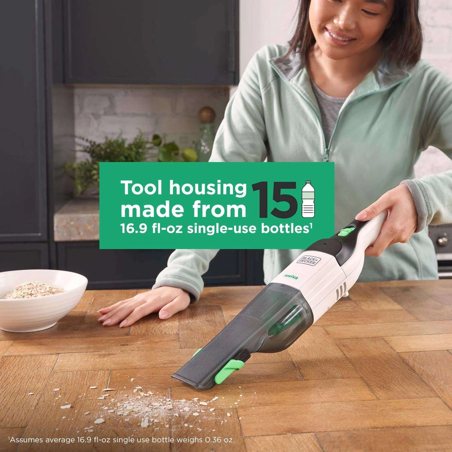 Black & Decker Black+Decker Reviva Bagless Cordless HEPA Filter Hand Vacuum 5 Black & Decker Black+Decker Reviva Bagless Cordless HEPA Filter Hand Vacuum - Image 3