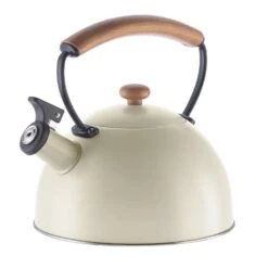 OGGI Gray Whistling Stainless Steel 85 Oz Tea Kettle