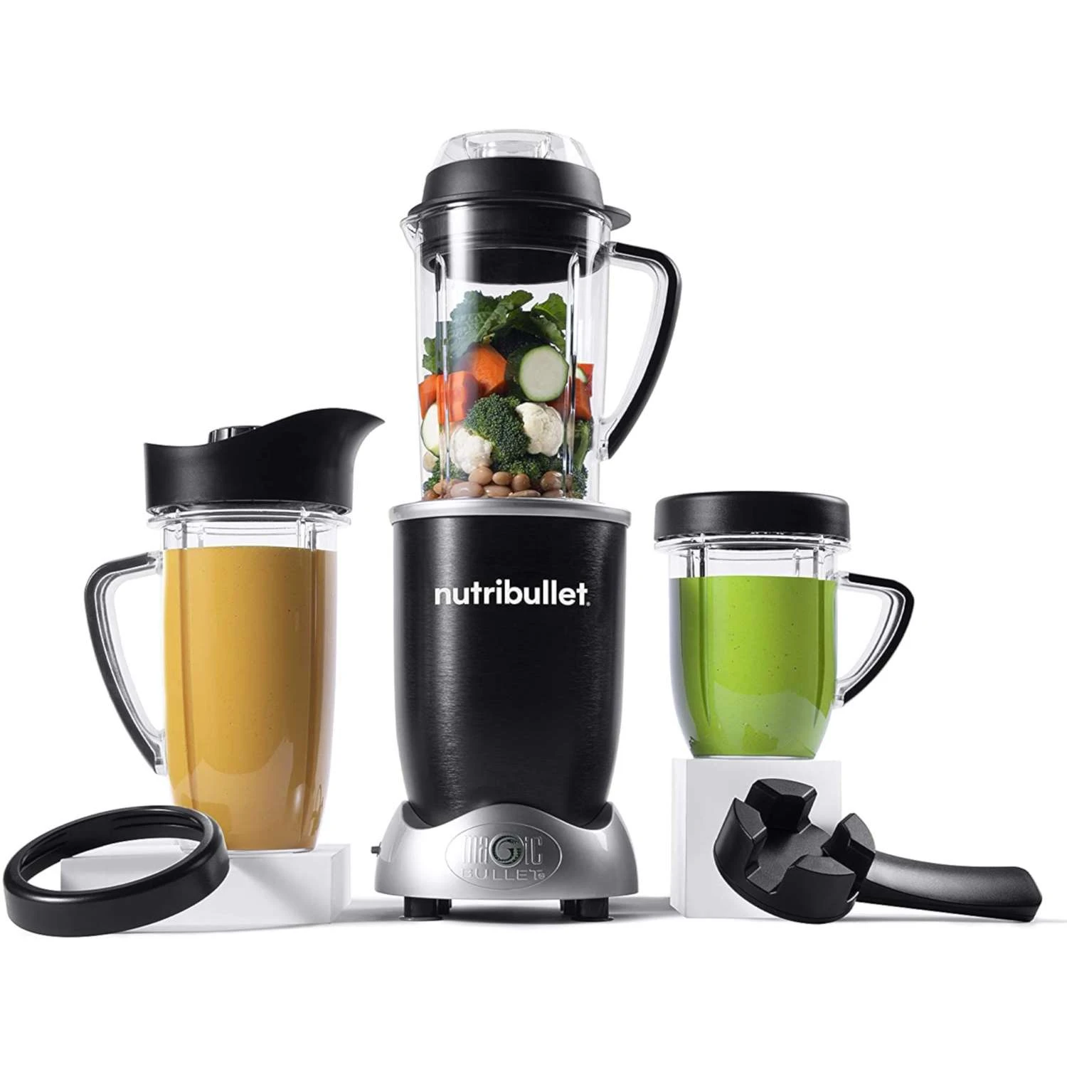 NutriBullet Black/Clear Plastic Blender 45 Oz 1 Speed 4 NutriBullet Black/Clear Plastic Blender 45 Oz 1 Speed - Image 2