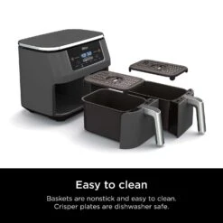 Ninja Foodi Black 8 Qt Programmable Air Fryer -Black Decker Shop 5a51c595 9cfb 4a9e 8db1 22772325087d