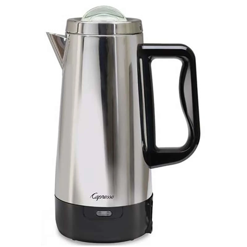 Capresso 12 Cups Silver Percolator 3 Capresso 12 Cups Silver Percolator