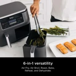 Ninja Foodi Black 8 Qt Programmable Air Fryer -Black Decker Shop 62d08dbf 772f 415b 9567 edf4f8b44d39