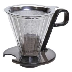 Primula Seneca 1 Cups Clear/White Pour-Over Coffee Brewer