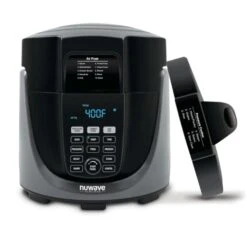 NuWave Duet Black 6 Qt Programmable Digital Air Fryer W/Pressure Cooker
