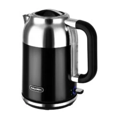 Kalorik Retro Black Stainless Steel 1.7 L Electric Tea Kettle -Black Decker Shop 6db007b7 e33c 4541 8a9e 9830bc639123