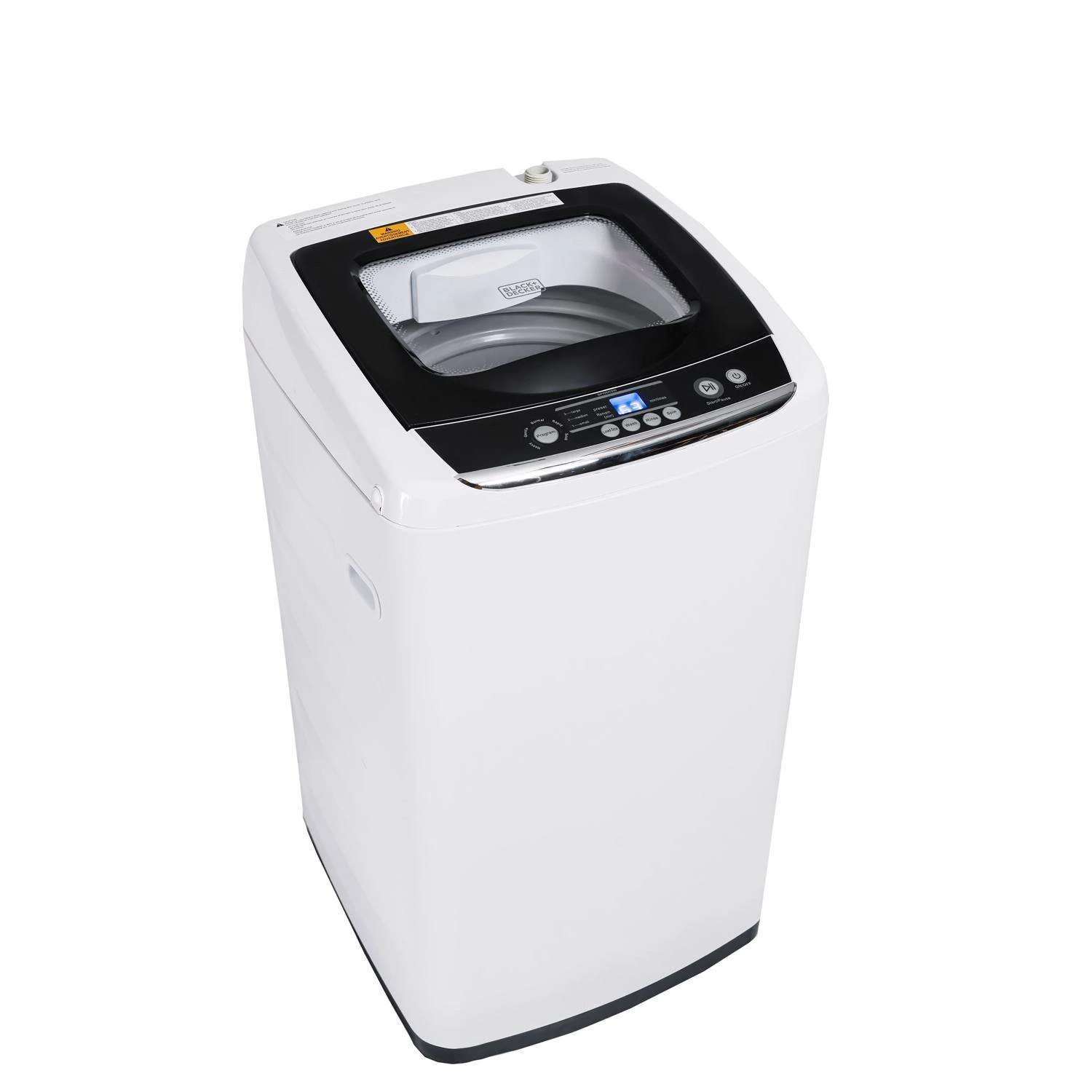 Black & Decker Black+Decker 0.9 Cu Ft White Steel Compact Washer 7 Black & Decker Black+Decker 0.9 Cu Ft White Steel Compact Washer - Image 5