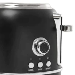 Haden Heritage Stainless Steel Black 2 Slot Toaster 8 In. H X 12 In. W X 8 In. D -Black Decker Shop 6e364bd5 d156 4f30 9411 5b363e43da16