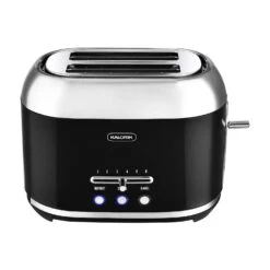 Kalorik Retro Plastic Black 2 Slot Toaster 7 In. H X 10.25 In. W X 7.5 In. D