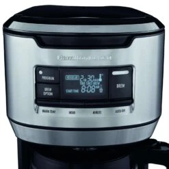 Hamilton Beach 14 Cups Black/Silver Coffee Maker -Black Decker Shop 7b7b21d3 406f 4c69 ae4f 3c420c5cd42d