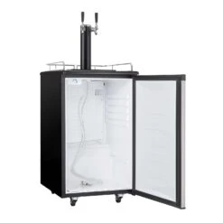 Danby 5.4 Ft³ Black/Silver Stainless Steel Double Keg Cooler 115 W -Black Decker Shop 7e00aab6 0103 4a5f b85f 4e2c01764b9d