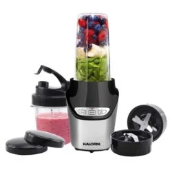 Kalorik Black/Silver Plastic Nutrition Blender Set 3 Speed -Black Decker Shop 806f865b e21f 4b16 b088 9dd726f2ad11