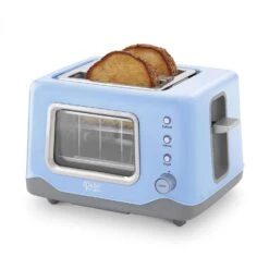 Rise By Dash Metal Blue 2 Slot Toaster 7.9 In. H X 12.2 In. W X 9.5 In. D -Black Decker Shop 8db2e6e2 b8f4 4e2e be7d 2457a3c3a0db