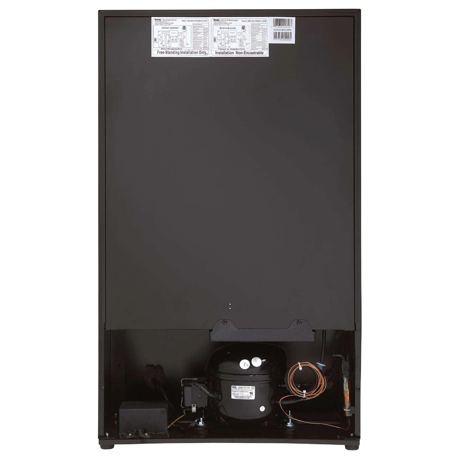 Danby 4.3 Ft³ Black/Silver Stainless Steel Beverage Cooler 230 W 8 Danby 4.3 Ft³ Black/Silver Stainless Steel Beverage Cooler 230 W - Image 6