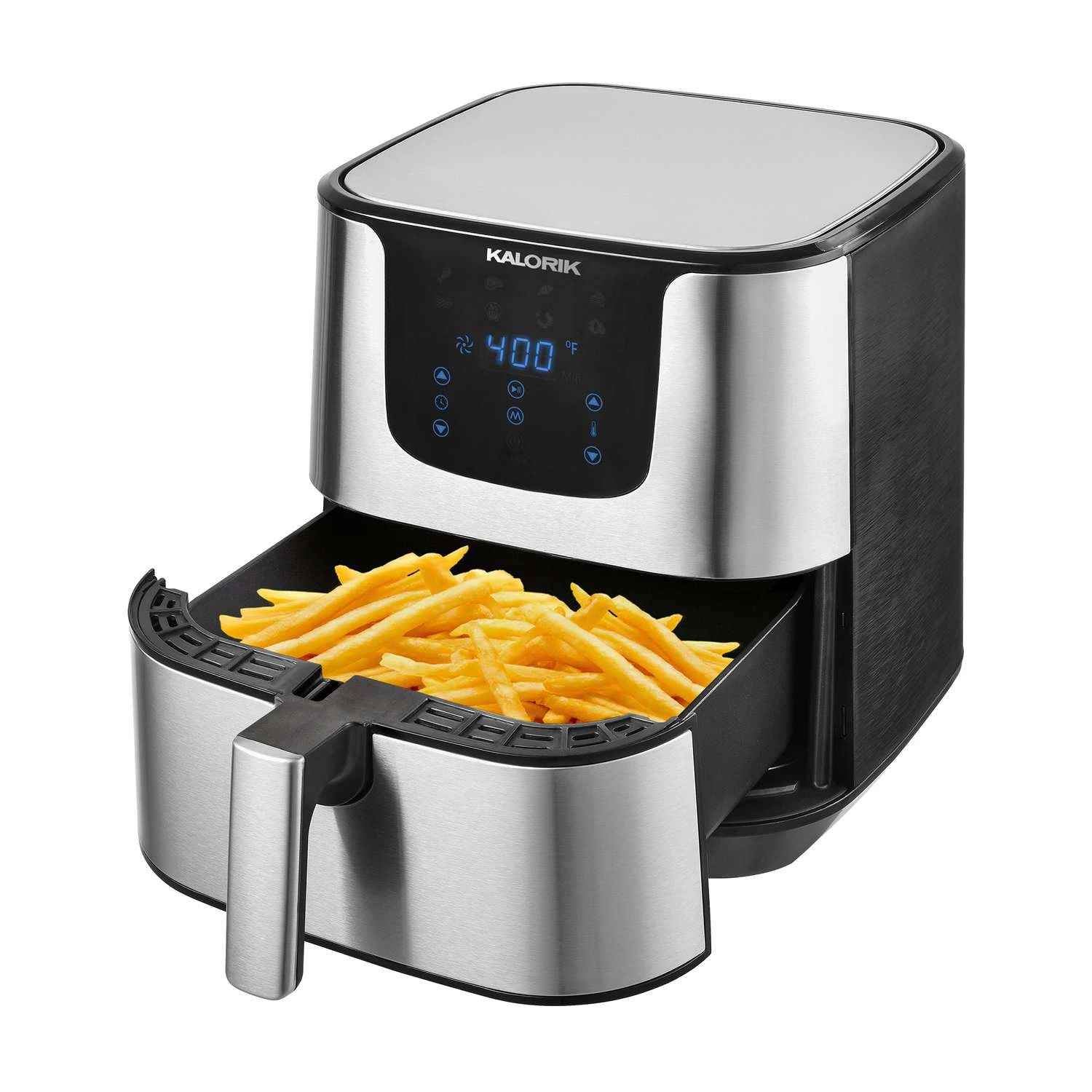 Kalorik Silver 6 Qt Programmable Digital Air Fryer 11 Kalorik Silver 6 Qt Programmable Digital Air Fryer - Image 9