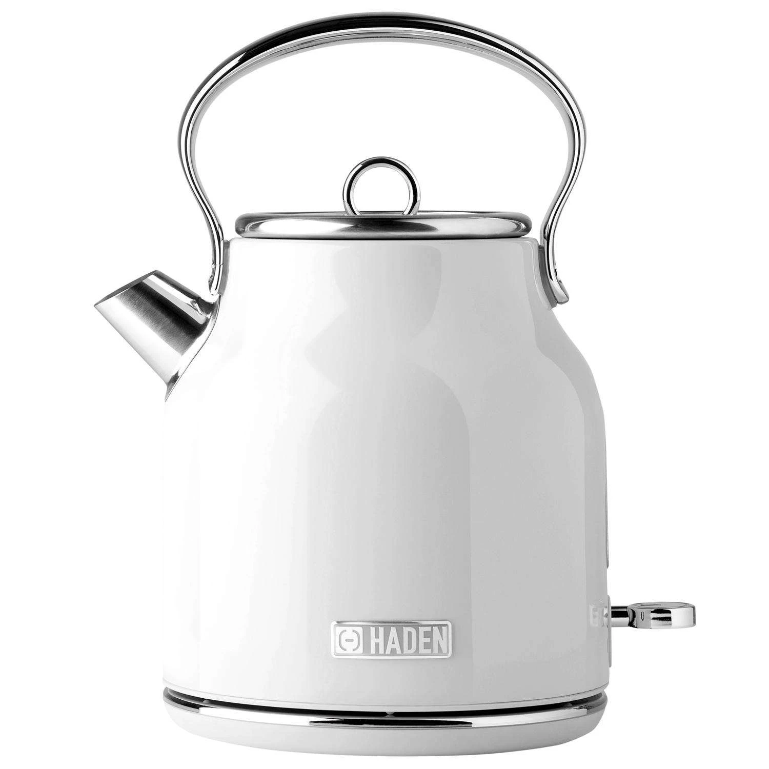 Haden Heritage Ivory Traditional Stainless Steel 1.7 L Electric Tea Kettle 3 Haden Heritage Ivory Traditional Stainless Steel 1.7 L Electric Tea Kettle