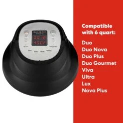 Instant Black/Silver 6 Qt Programmable Air Fryer Lid -Black Decker Shop 93e5f4f5 2890 40fc b5fe 377afef1da0f