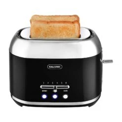 Kalorik Retro Plastic Black 2 Slot Toaster 7 In. H X 10.25 In. W X 7.5 In. D -Black Decker Shop 9811e6f6 689e 4efe a5c7 f36dd9b5320b