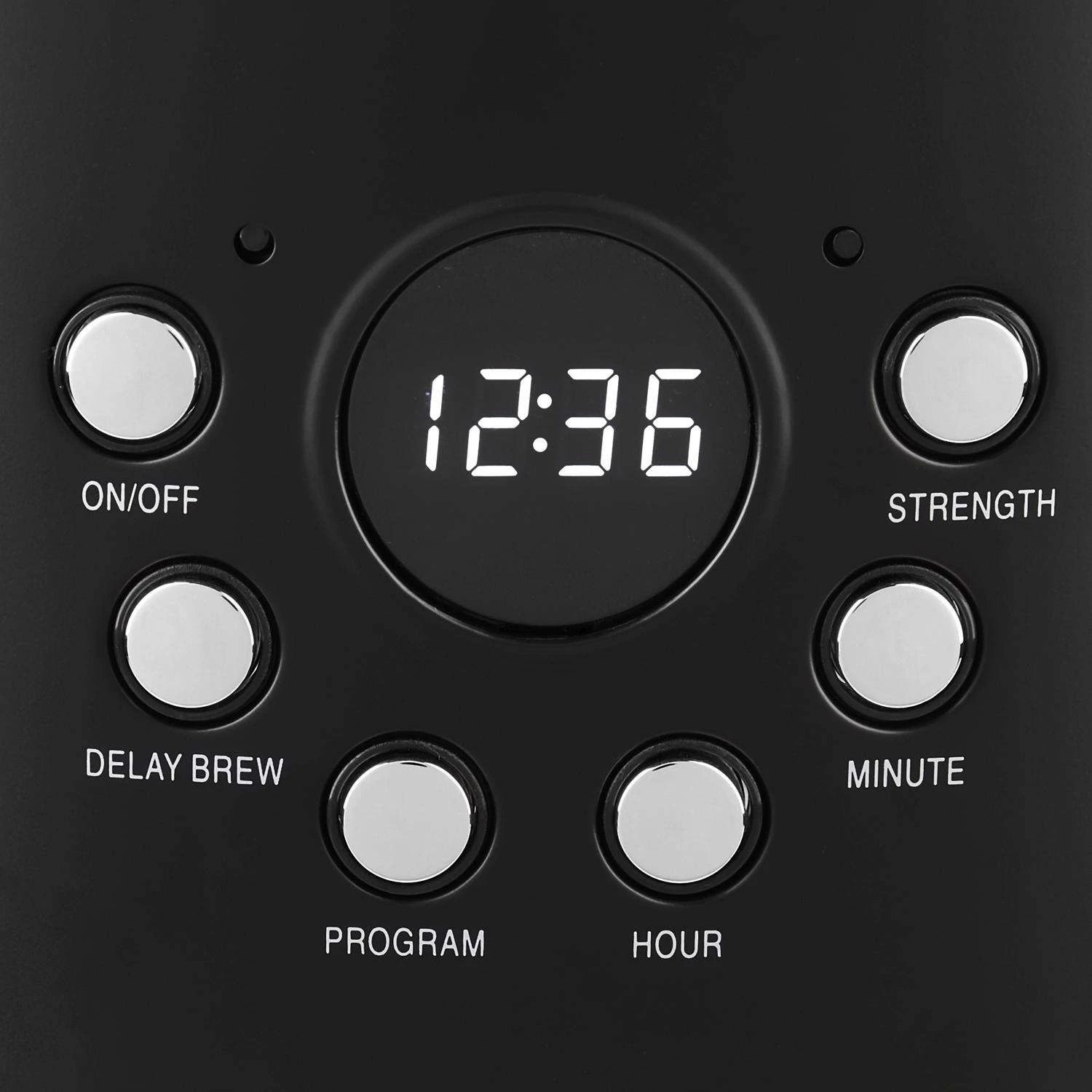 Haden 12 Cups Black Coffee Maker 11 Haden 12 Cups Black Coffee Maker - Image 9