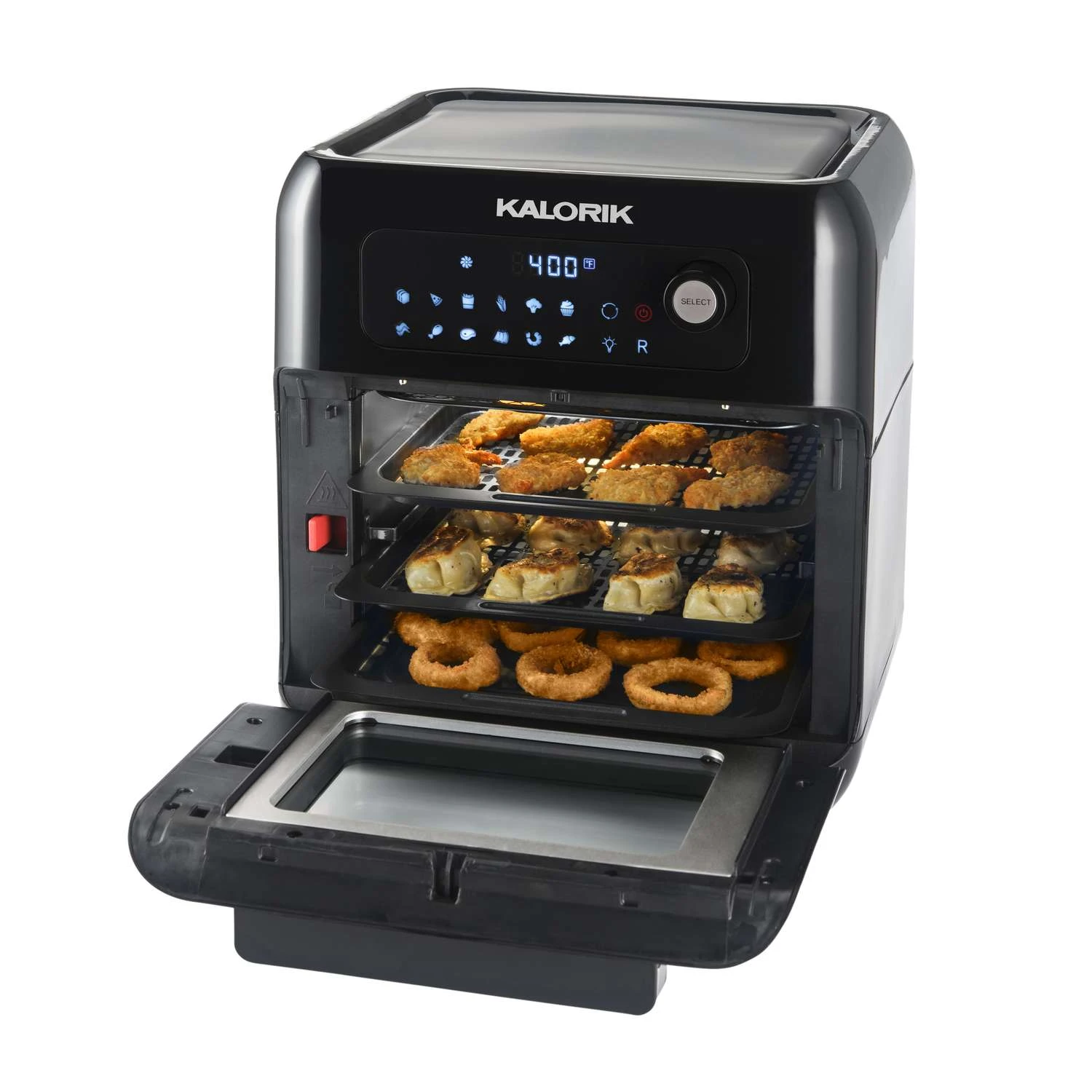 Kalorik Black 10 Qt Programmable Digital Air Fryer 10 Kalorik Black 10 Qt Programmable Digital Air Fryer - Image 8