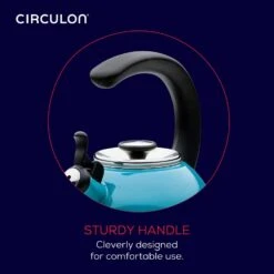 Circulon Turquoise Steel 2 Qt Tea Kettle 9 Circulon Turquoise Steel 2 Qt Tea Kettle -Black Decker Shop a6f10410 775a 4d80 ab21 0394c778e119
