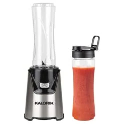 Kalorik Black/Silver Stainless Steel Blender And Juicer 20 Oz 1 Speed -Black Decker Shop a880502c 6561 4e28 ac76 5a5c7314f6fa