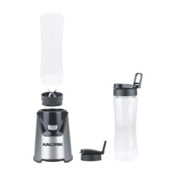 Kalorik Black/Silver Stainless Steel Blender And Juicer 20 Oz 1 Speed