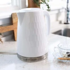 Black & Decker Black+Decker Honeycomb 1.7 L White Electric Kettle -Black Decker Shop aeac18d6 af5a 4504 9f7d 7fd11f6db566