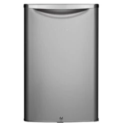 Danby Retro 4.4 Ft³ Silver Stainless Steel Compact Refrigerator 90 W