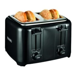 Black Decker Shop 17 Proctor Silex Plastic Black 4 Slot Toaster 8 In. H X 12.25 In. W X 11.31 In. D