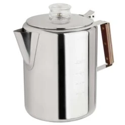 Fitz-All Rapid Brew 12 Cups Silver Stovetop Percolator