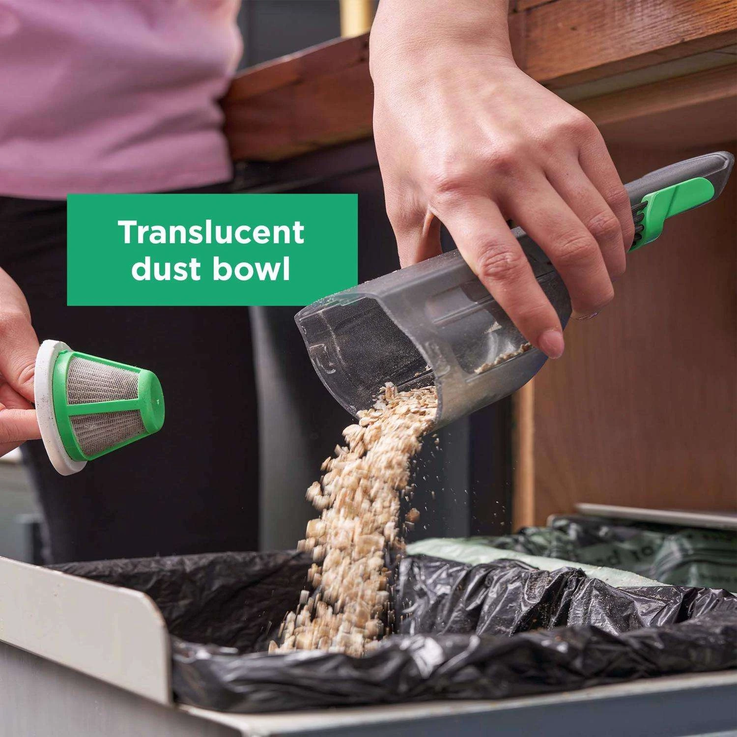 Black & Decker Black+Decker Reviva Bagless Cordless HEPA Filter Hand Vacuum 9 Black & Decker Black+Decker Reviva Bagless Cordless HEPA Filter Hand Vacuum - Image 7