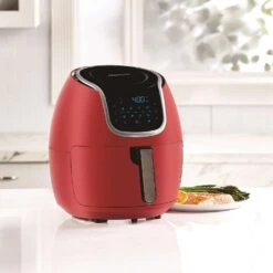 PowerXL Vortex Red 7 Qt Programmable Air Fryer -Black Decker Shop bf35c643 85bf 4827 97a1 64d60746a555